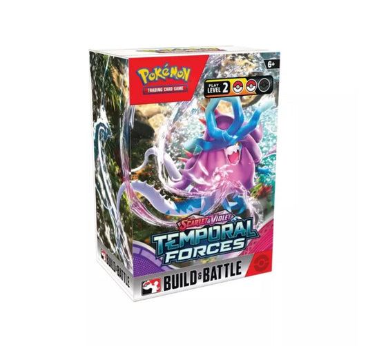 Pokemon TCG Temporal Forces Build & Battle + 4 booster packs