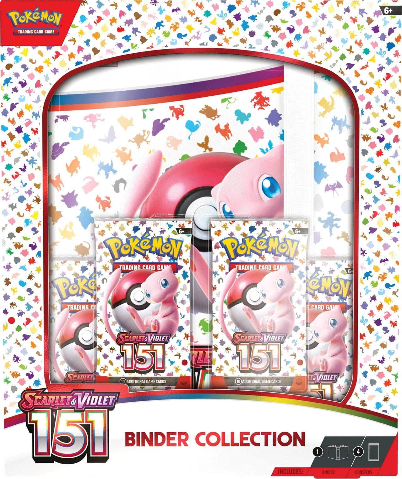 Pokemon TCG 151 Scarlet & Violet Binder Collection Trading Cards