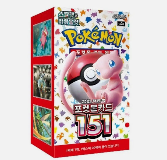 POKEMON 151 SV2A - KOREAN