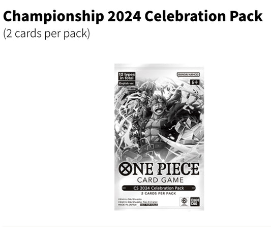 One Piece Championship 2024 Celebration Pack