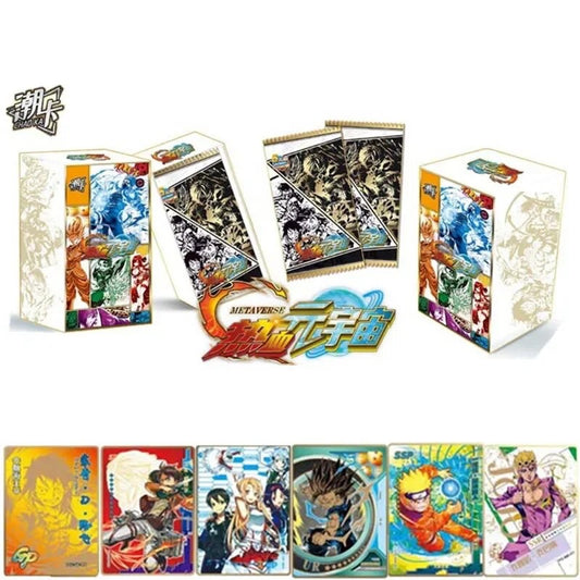 Anime Metaverse Booster Box - Naruto, Dragon Ball, Demon Slayer, One Piece, JOJO, Etc