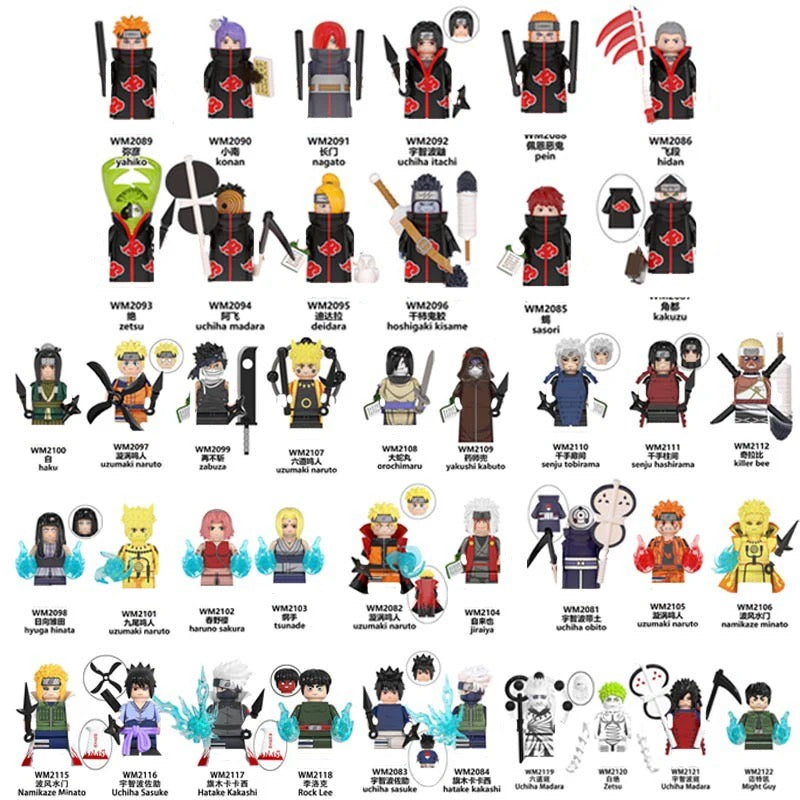 Naruto Lego Figures