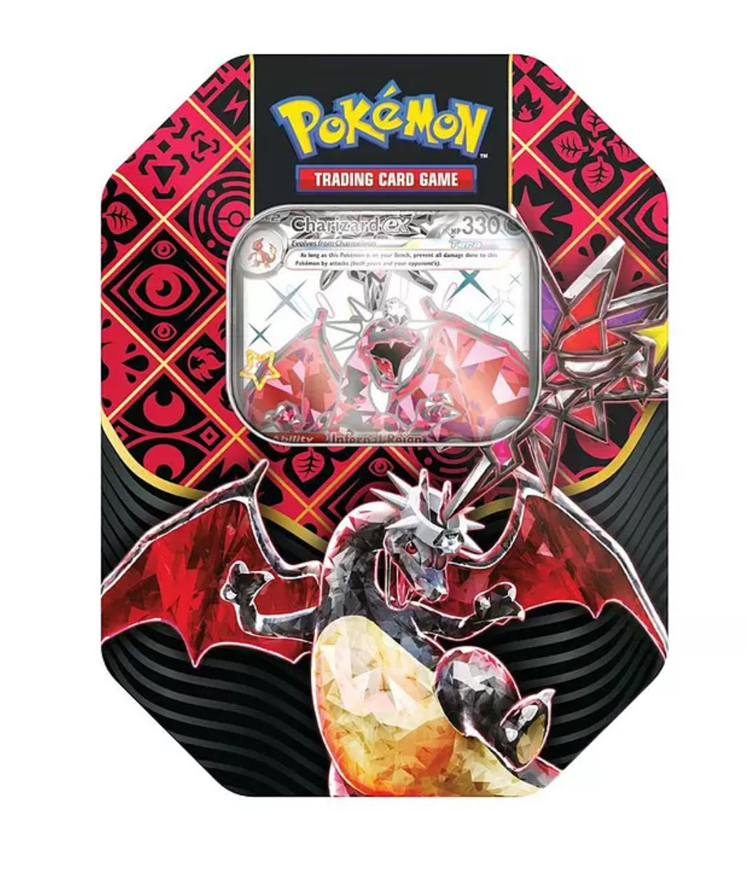 Pokemon Scarlet & Violet 4.5 Paldean Fates Tin - Charizard