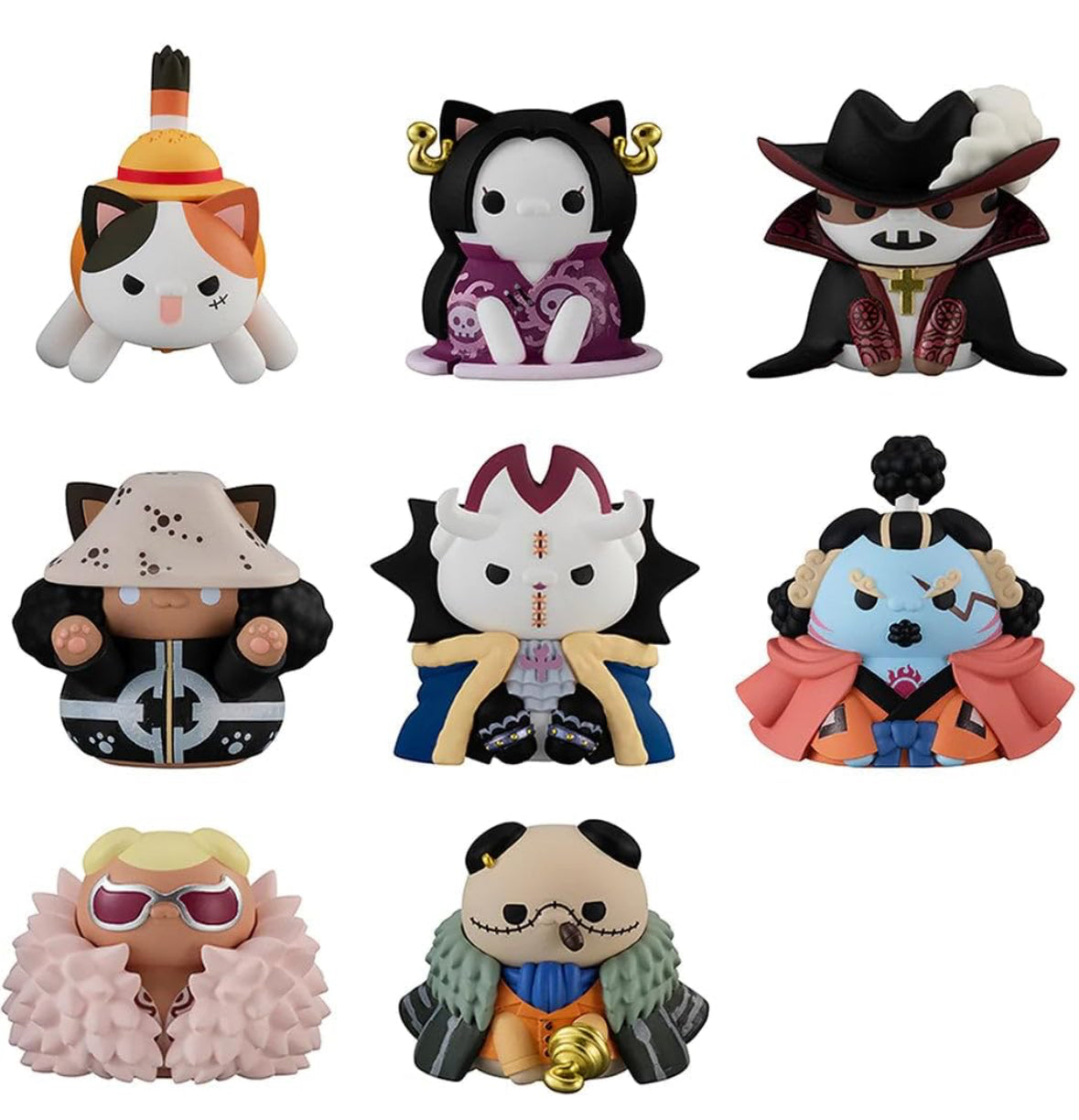 MEGA ONE PIECE CAT PROJECT NYAN Luffy and Seven Warlords of the Sea