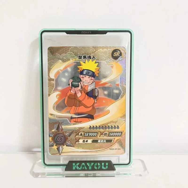 Naruto Kayou booster box W/Graded offers card/stand